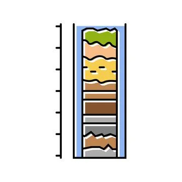 Dust control mining color icon vector illustration Stock Illustration