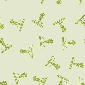 Dust devil natural phenomena line vector seamless pattern Stock Illustration