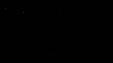 Dust Element on Black Background Stock Footage 144262157