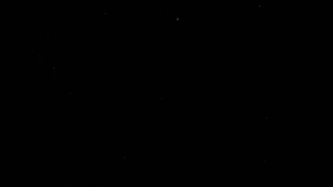 Dust Element on Black Background Stock Footage 144262187