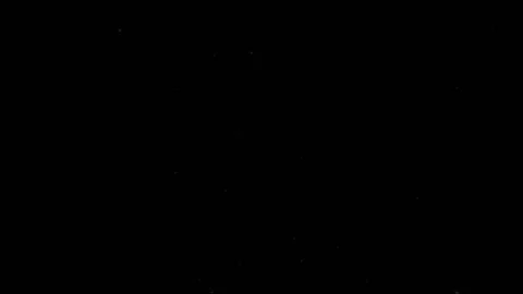 Dust Element on Black Background Stock Footage 144262191