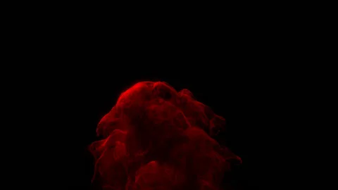 Dust explosion particles with alpha Stock Footage 100643763