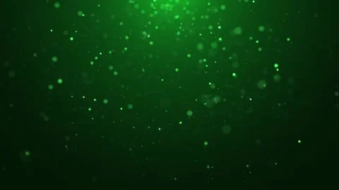 Dust Flowing Particles Green Loop Background Stock Footage 274421057