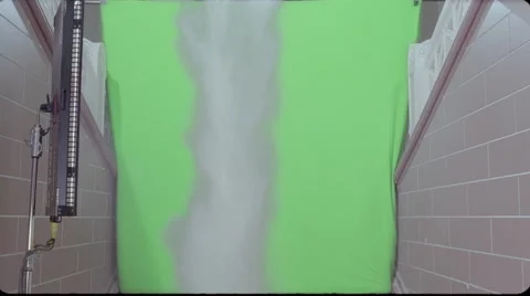 Dust on green screen Stock Footage 47138510