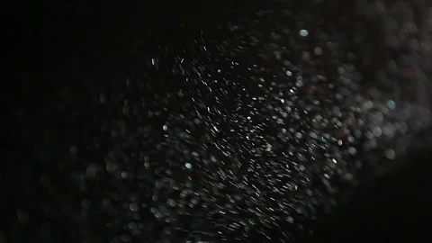 Dust light dark background hd footage nobody Stock Footage 110694186