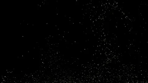 Dust Particle Gittlering Loop Seamless overlay Stock Footage 128921750