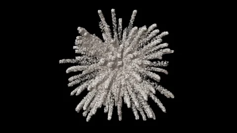 Dust particle, Powder explosion, use for background or intro, UHD 4k 3840x2160. Stock Footage 79285541