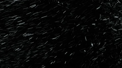 Dust Particle System, A Black Background | Stock Video | Pond5