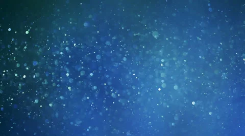 Dust particles abstract blue background Stock Footage 35575394