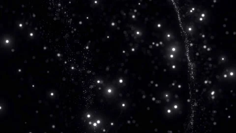 Dust particles. Abstract particle background. Stock Footage 204943659