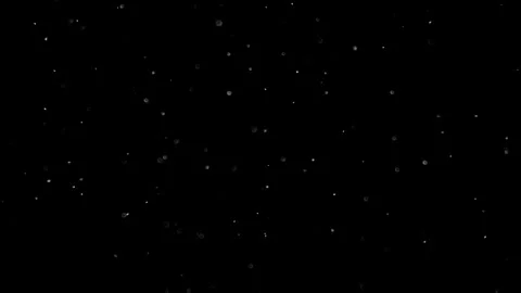 Dust particles atmosphere on black screen overlay. Abstract background. Stock Footage 286813133