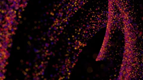 Dust Particles Background. Loop Stock Footage 94055153