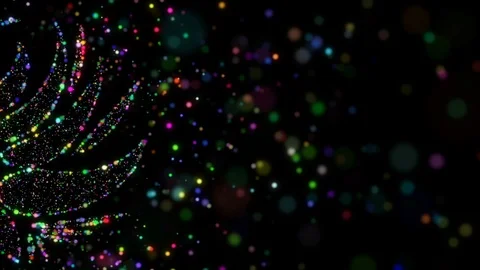 Dust Particles Background. Loop Stock-Footage 94055277