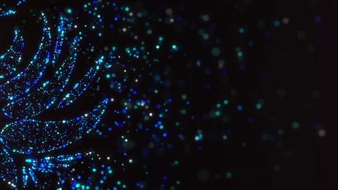 Dust Particles Background. Loop 스톡 동영상 94055285