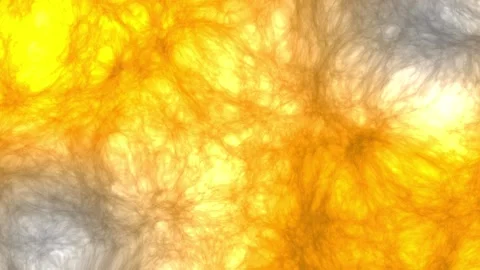 Dust Particles Background Slow Motion Moving Cyber Yellow Particles Stock Footage 183407004