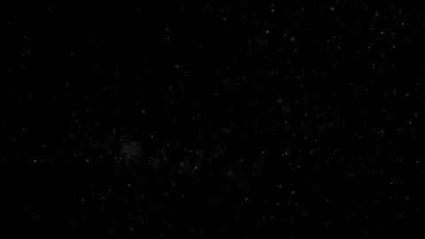 Dust particles on black background. 3D effect with snow glare and flare sparkle Stock Footage 138099138