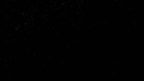 Dust particles on black background. 3D effect with snow glare and flare sparkle Stock Footage 138099415