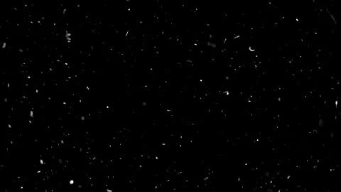 Dust particles on black background. 3D effect with snow glare and flare sparkle Stock Footage 138099486