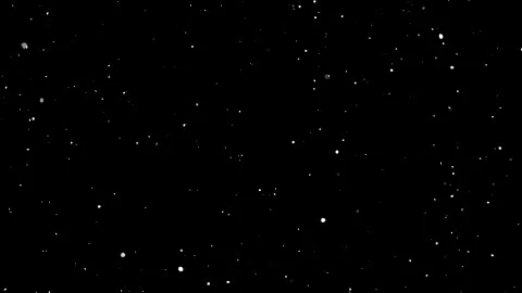 Dust particles on black background. 3D effect with snow glare and flare sparkle Stock Footage 138099596