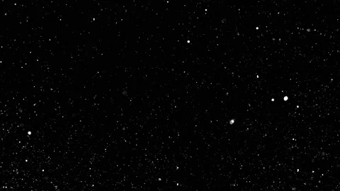 Dust particles on black background. 3D effect with snow glare and flare sparkle Stock Footage 138099756