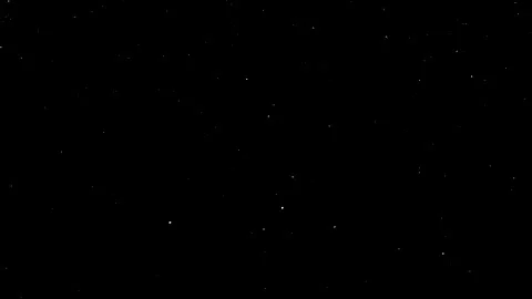 Dust particles on black background. 3D effect with snow glare and flare sparkle Stock Footage 138099909