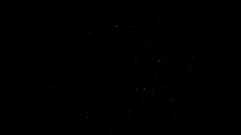 Dust particles on black background. 3D effect with snow glare and flare sparkle Stock Footage 138101034