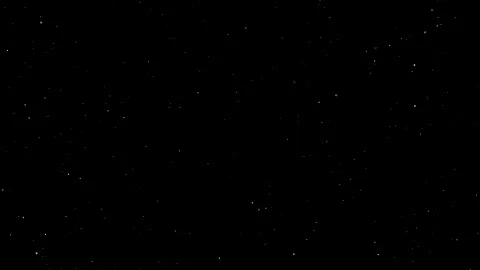 Dust particles on black background. 3D effect with snow glare and flare sparkle Stock Footage 138101092