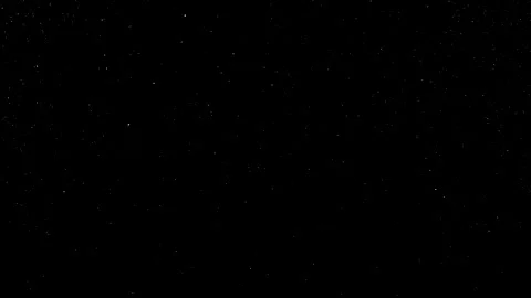 Dust particles on black background. 3D effect with snow glare and flare sparkle Stock Footage 138101257