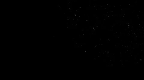 Dust particles on black background Video stock 34413443