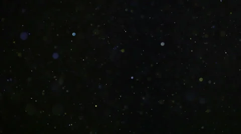 Dust particles on black background Vídeos de archivo 35575319