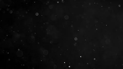 Dust Particles on Black Background | Stock Video | Pond5