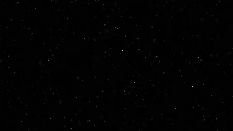 Dust Particles on Black Background. Glitter Particles with Stars. Bokeh Shiny Stock Footage 238539901