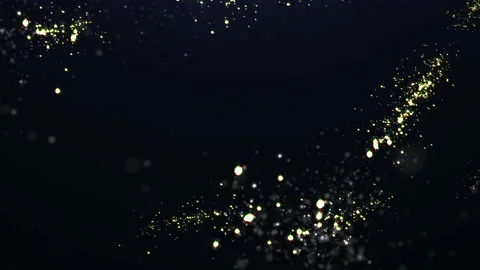 Dust Particles on Black Background.Loop Stock Footage 209279076
