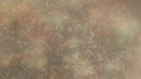 Dust particles in a bright yellow cloud loop motion background Stockbeeldmateriaal 341833317