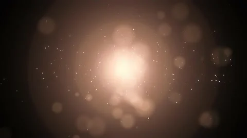 Dust particles falling on black background in Slow Motion Animation. Shiny bokeh 스톡 동영상 216148866
