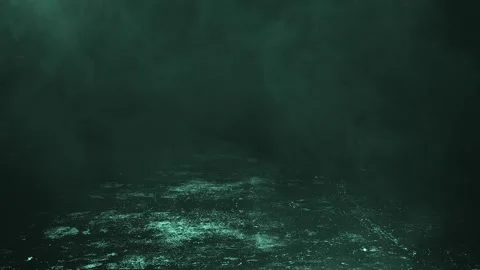 Dust particles flicker on a green background.background moving particles  Stock Footage 247494530