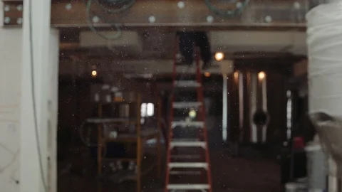 Dust Particles Float In The Air In A Sunlit Building 스톡 동영상 87483057