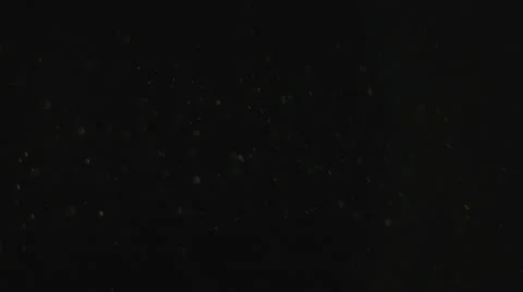 Dust Particles Float Around A Black Background. Stock Footage 45301088