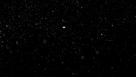 Dust Particles Floating In The Air Against A Dark Black Background. Stock Footage 302673114