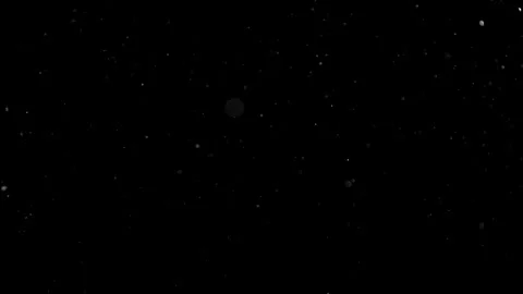 Dust Particles Floating In The Air Against A Dark Black Background. Stock Footage 302673174