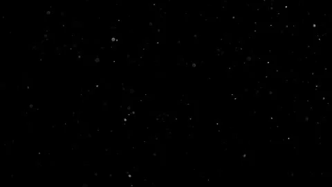 Dust Particles Floating In The Air Against A Dark Black Background. Stock Footage 302673309