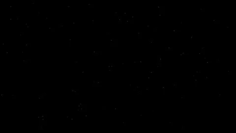 Dust Particles floating On black screen background. retro Particles flying loop. Stock Footage 318520340