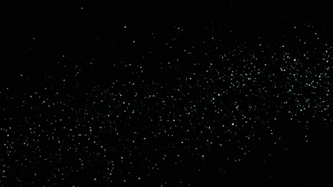 Dust particles floating to the left in the air. Cinematic elegant futuristic Stock-Footage 195959823