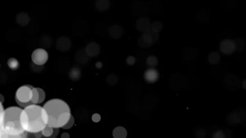 Dust Particles Flying In The Wind On Bla... | Stock Video | Pond5