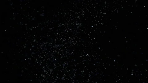 Dust particles. Motion performed by small particles. Vídeos de archivo 131373597