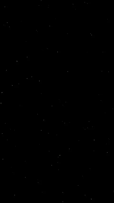 Dust Particles Overlay on Black Background Vertical Floating Sand Screen Stock Footage 331971342
