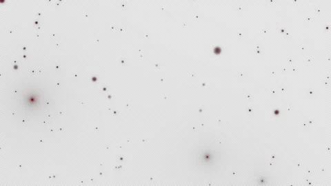 Dust particles overlay floating Glittering Particles red color design element Video stock 250996957