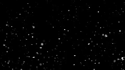 Dust particles sparkling on black background with white light bokeh effect Stock Footage 138097715