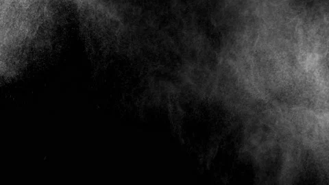 Dust particles sparkling on black background with mist sprinkling effect Stock Footage 138098821