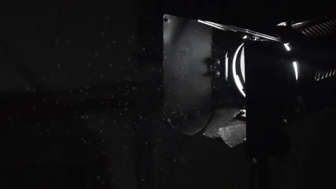 Dust particles in studio light Video stock 148160269